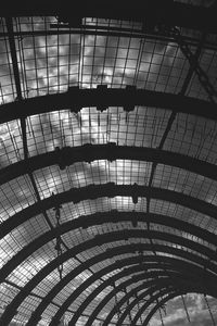 Low angle view of ceiling