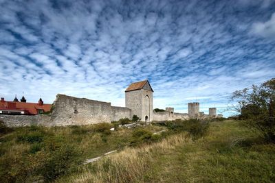 Buildings against sky