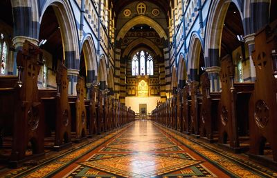 Interior of cathedral