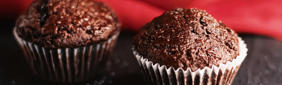 Close-up of cupcakes