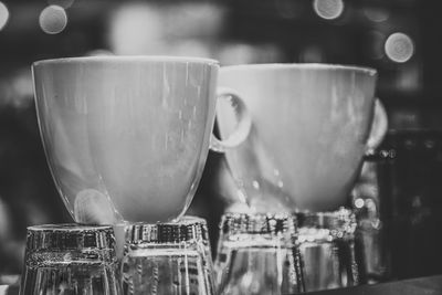 Close-up of coffee cup