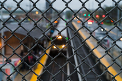 Full frame shot of chainlink fence