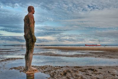 Woman on beach