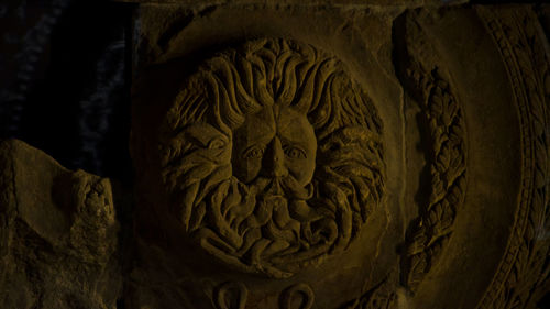 Close-up of buddha statue