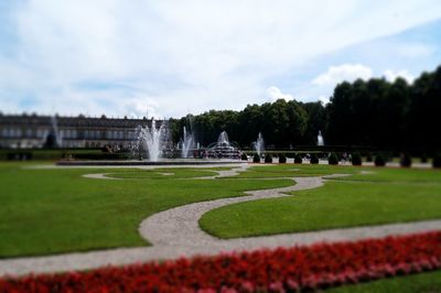 Park against sky