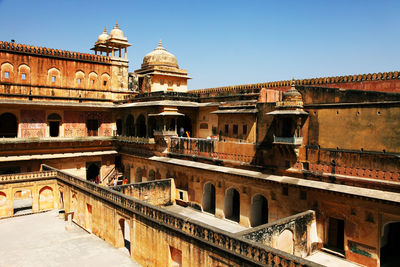 Built structure against clear sky