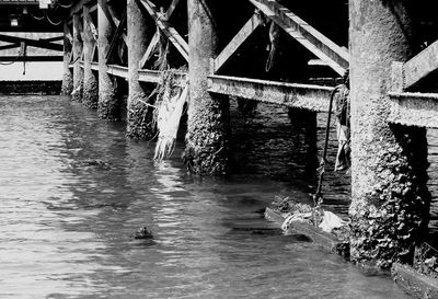 Built structure in water