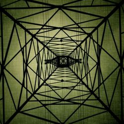 Low angle view of ceiling