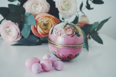 Close-up of christmas decoration