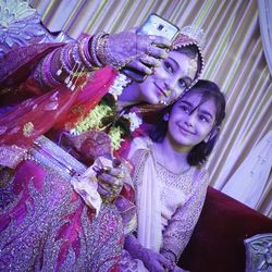 Portrait of a smiling young woman