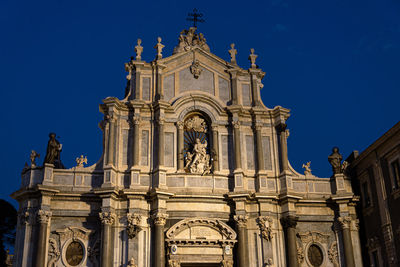 Low angle view of cathedral