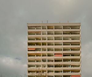 Low angle view of building against sky