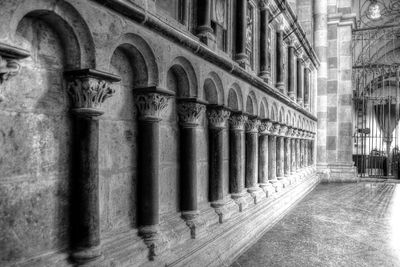 Interior of building