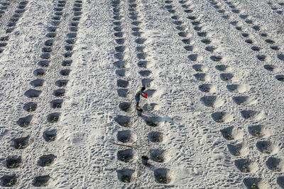 Full frame shot of sand