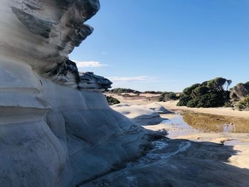 View of beach against sky