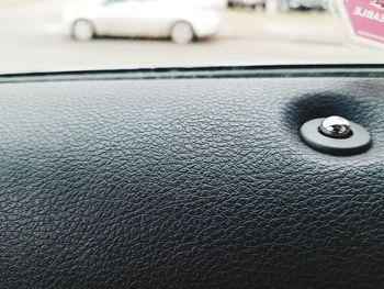 Close-up of car