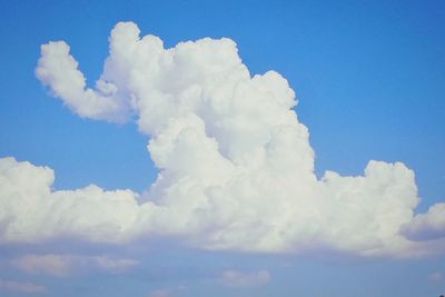 Low angle view of clouds in sky