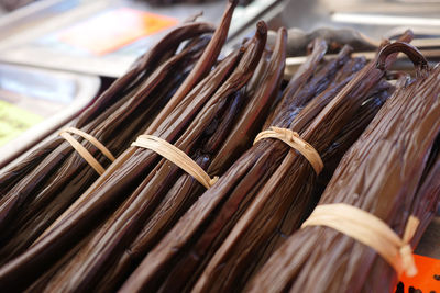 Close-up of bamboos