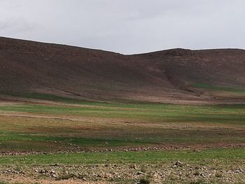 View of a desert