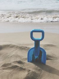 Lifeguard chair on beach