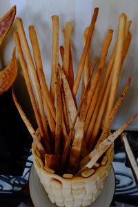 Close-up of dried plant