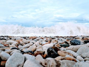 Beach stones