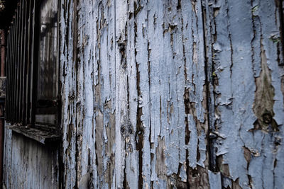 Full frame shot of old wood