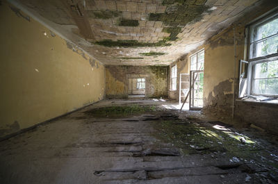 Interior of old building