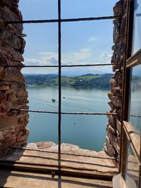 Old town, view fron the window