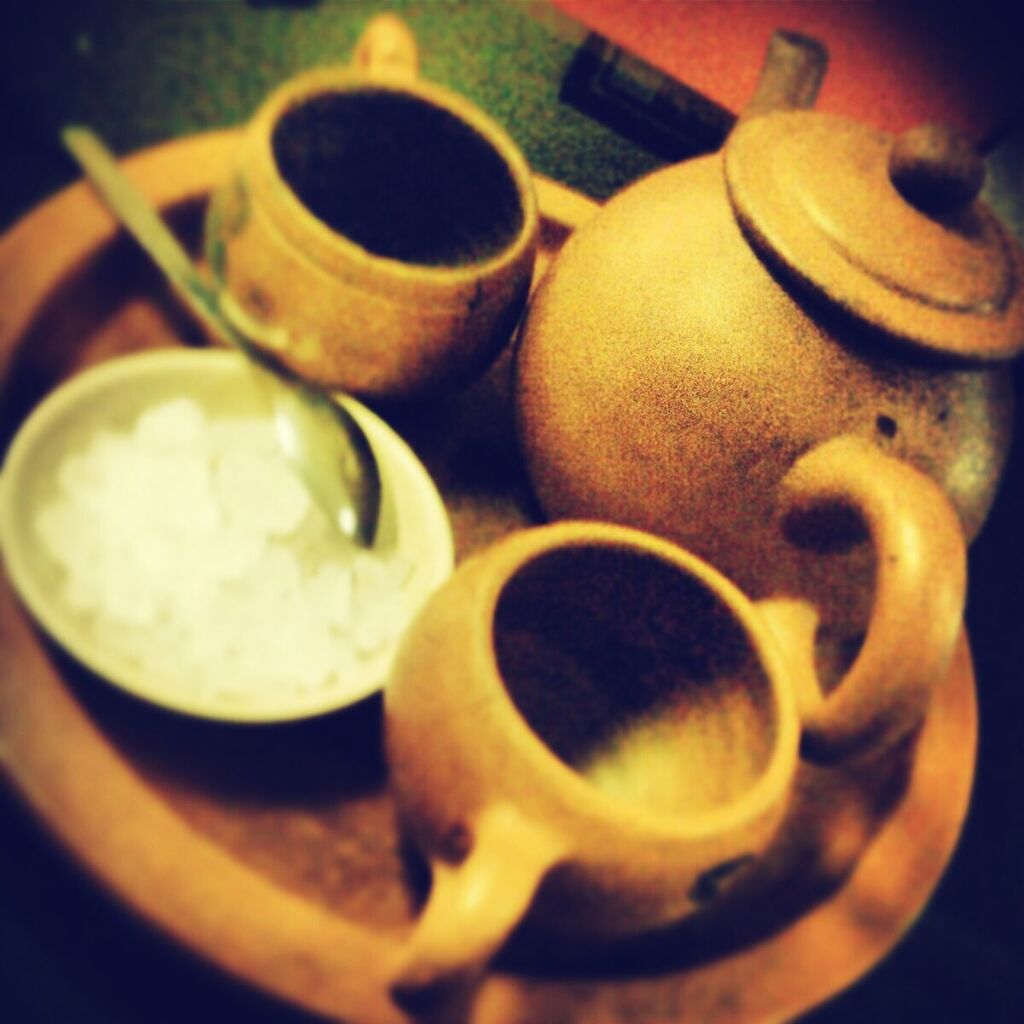 Traditional Indonesia tea poci
