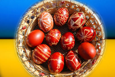 Close-up of christmas decorations
