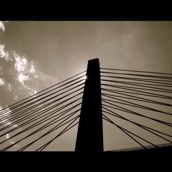 Low angle view of built structure against sky