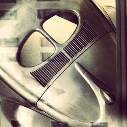 Close-up of food on table