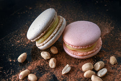 Close-up of food on table