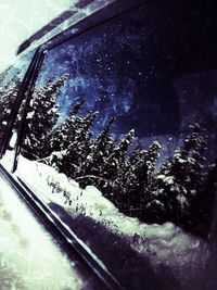 Snow covered landscape
