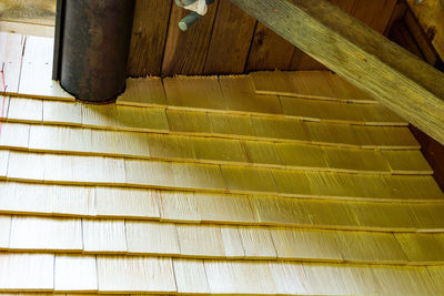 Full frame shot of staircase