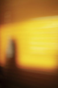 Defocused image of yellow lights