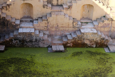 View of old ruin building