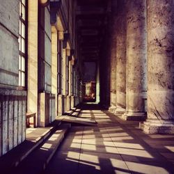 Corridor of building