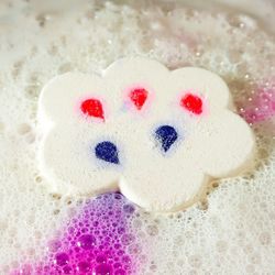 Close-up of heart shape cake