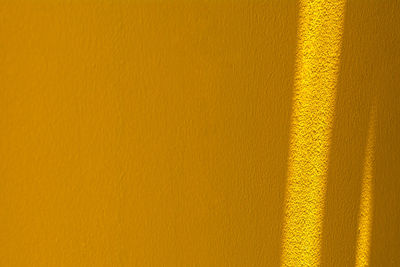 Full frame shot of yellow wall