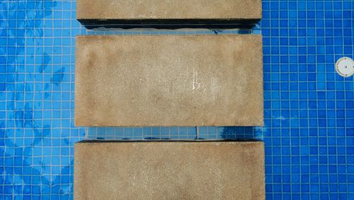 Directly above shot of coffee beans on floor