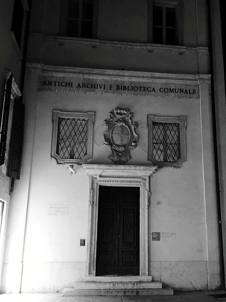 architecture, building, built structure, building exterior, door, entrance, no people, window, closed, day, wall - building feature, house, outdoors, doorway, old, history, residential district, low angle view, the past, text, ornate