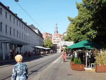 View of buildings in city