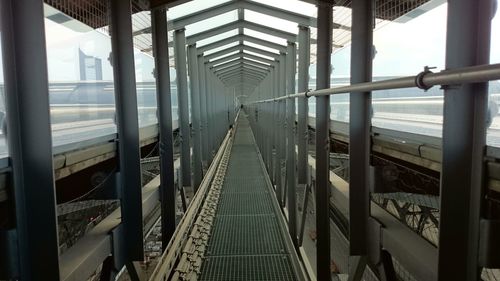 Corridor of building