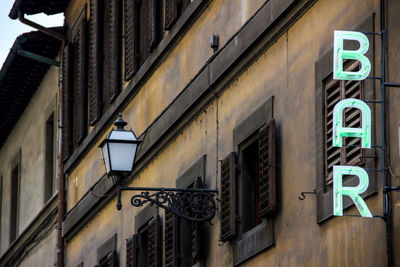 Low angle view of building in city