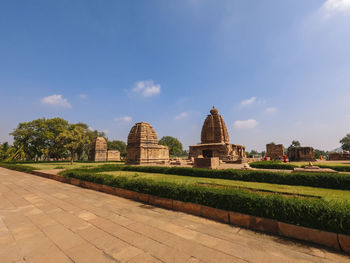 View of temple against sky