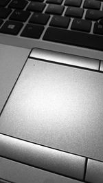 Full frame shot of laptop keyboard