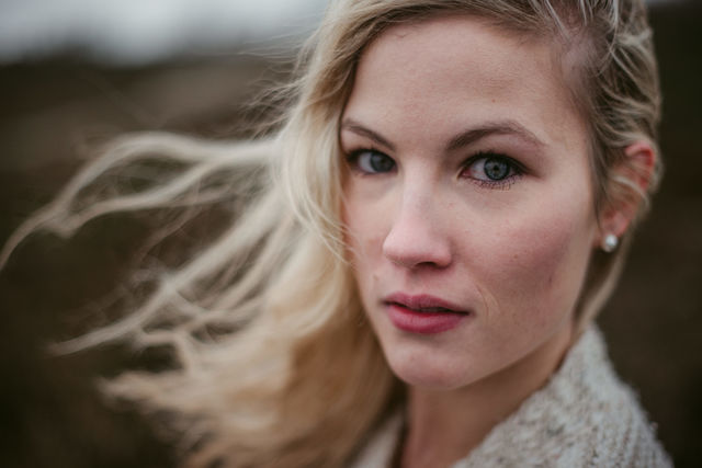 Closeup Portrait Of Woman With Eyes Closed ID 157815767