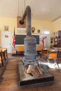 Interior of museum